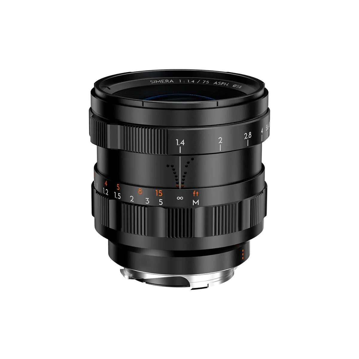Simera 75mm f/1.4 M Mount Full frame Manual Lens Thypoch