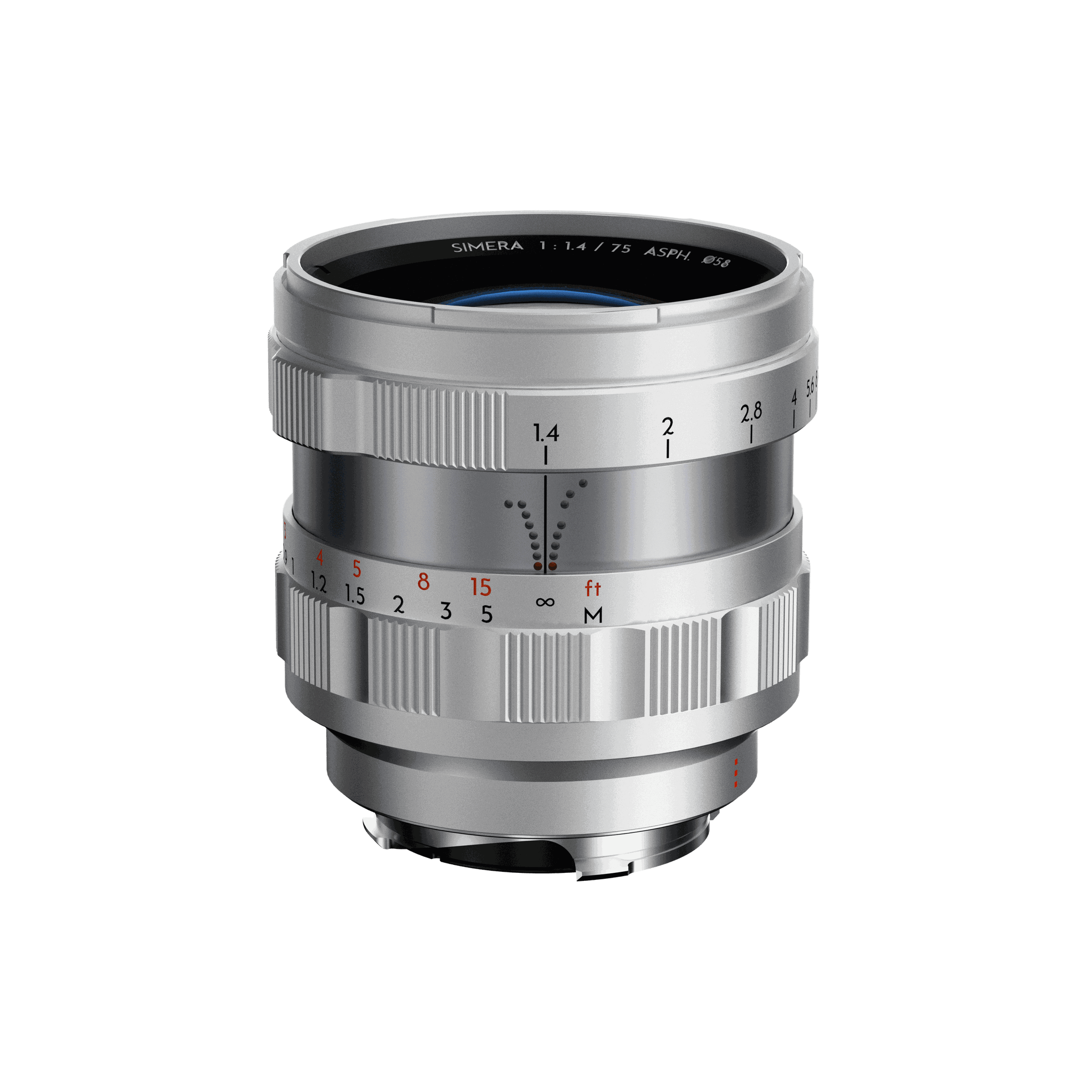 Simera 75mm f/1.4 M Mount