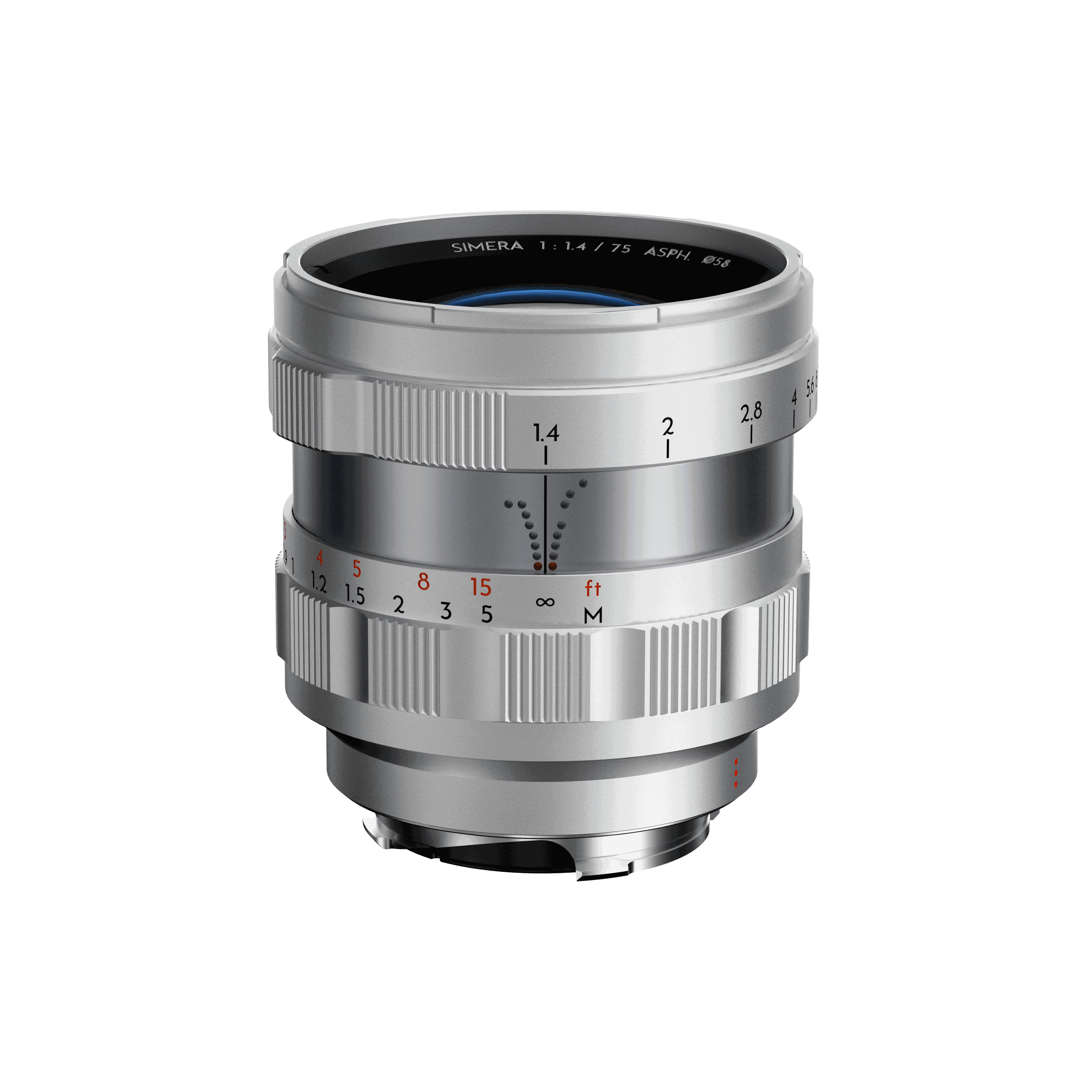 Simera 75mm f/1.4 M Mount