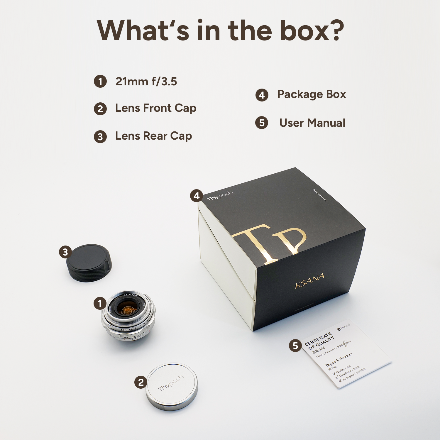 Ksana 21mm f3.5 Full-Frame for M-Mount Cameras