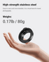 Thypoch M Lens Mount Adapter Auto-Lock ring compatible with Leica M lenses and Canon RF cameras, durable aluminum alloy design, easy to carry 80g travel photography accessory