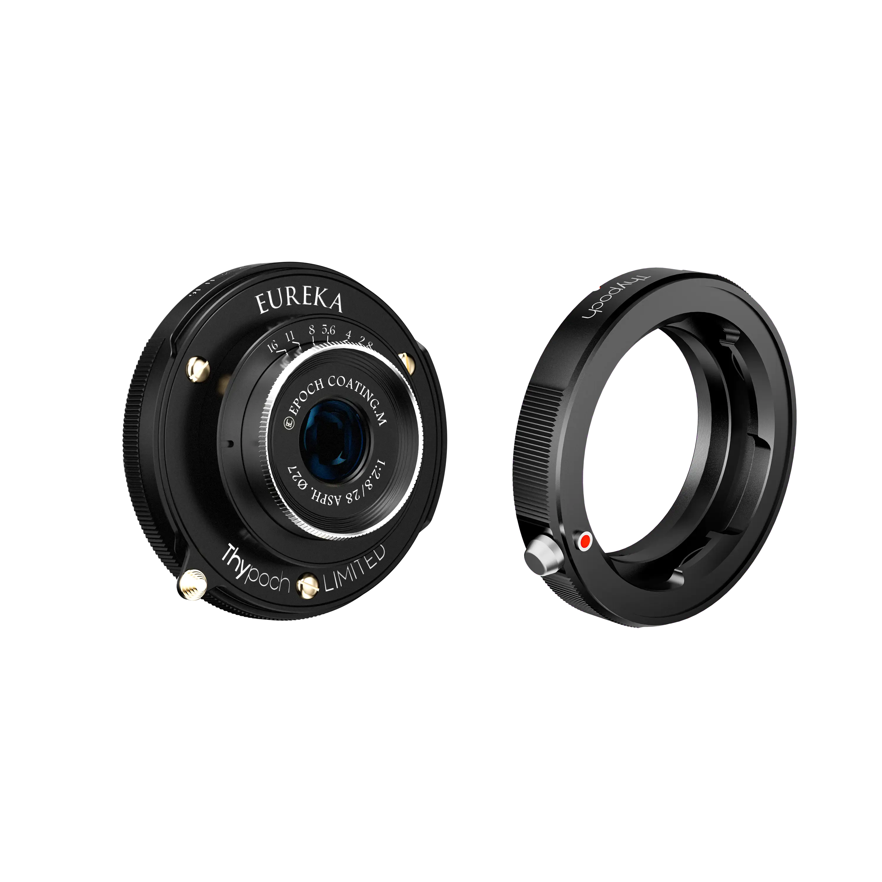 Eureka 28mm f/2.8 M Mount Pancake Lens Thypoch