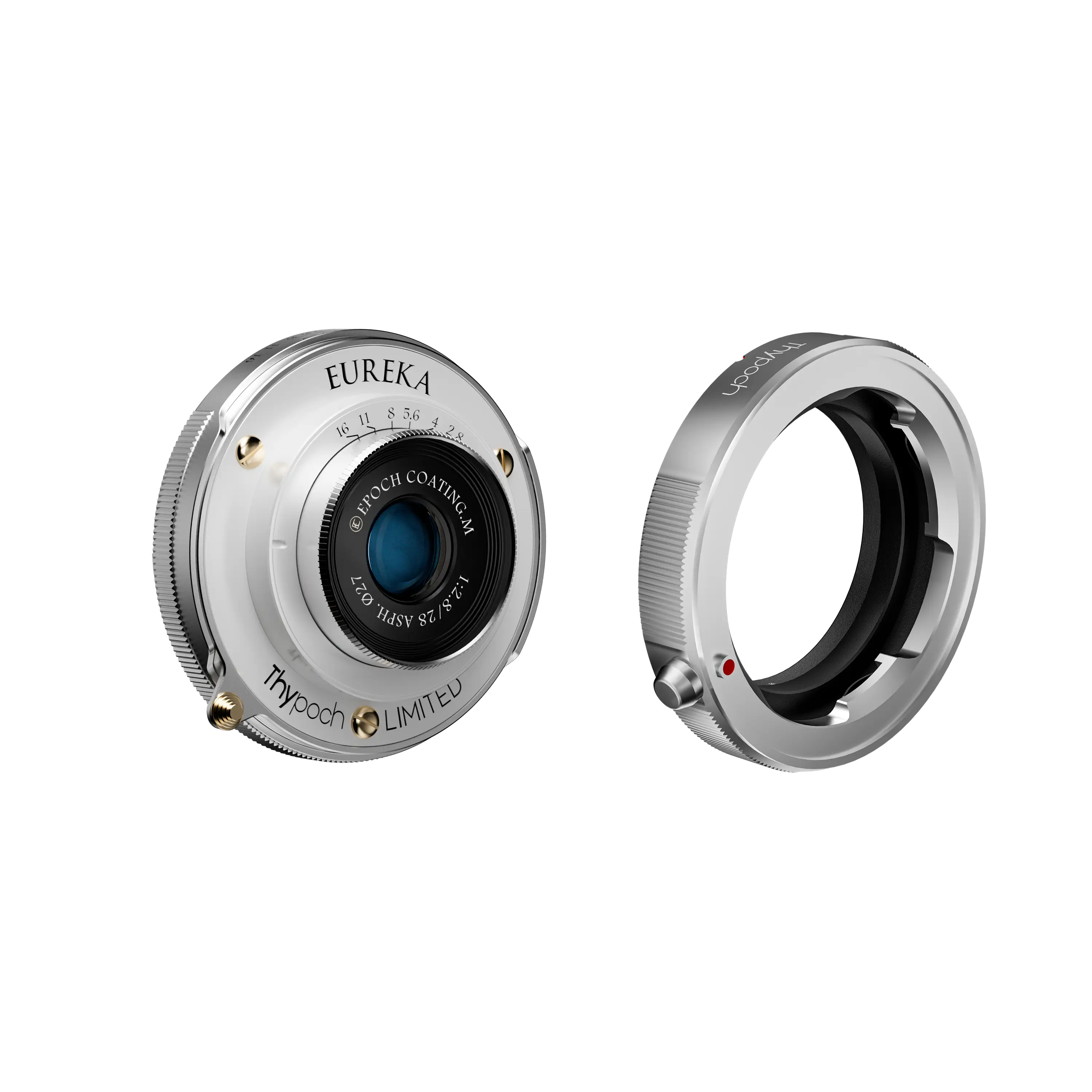Eureka 28mm f/2.8 M Mount Pancake Lens Thypoch