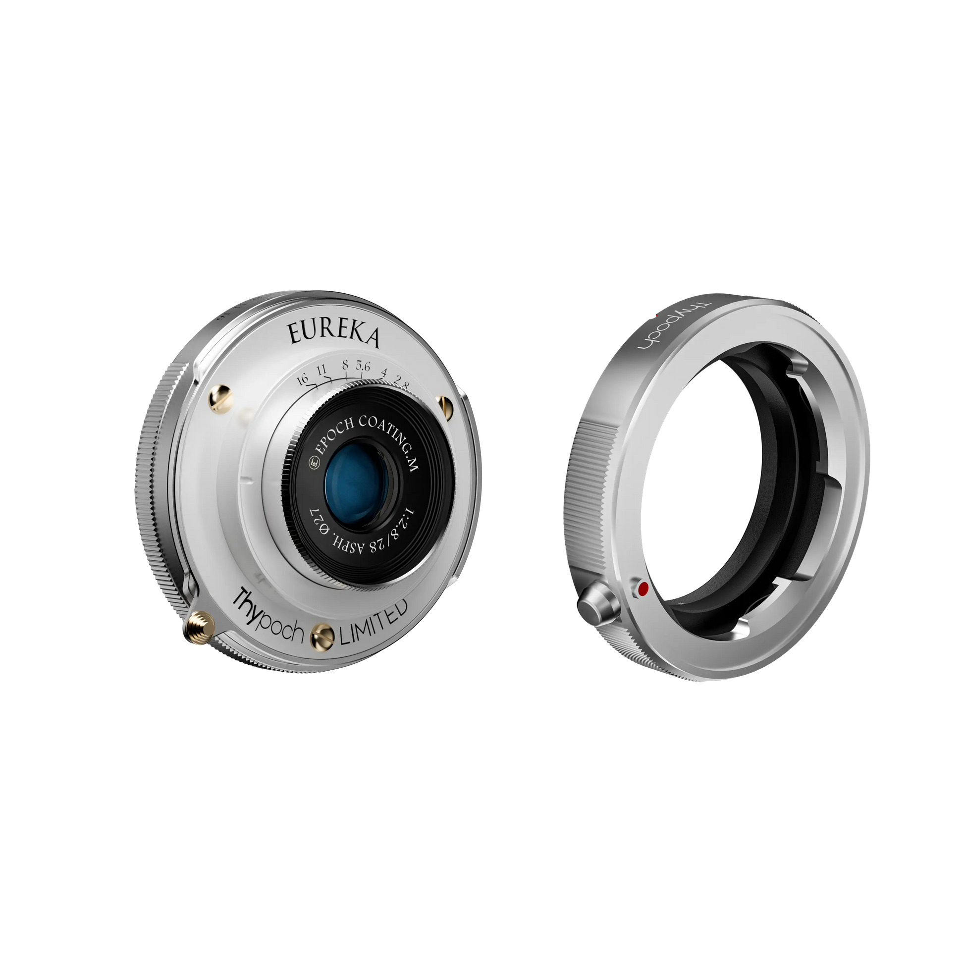 Eureka 28mm f/2.8 M Mount Pancake Lens Thypoch