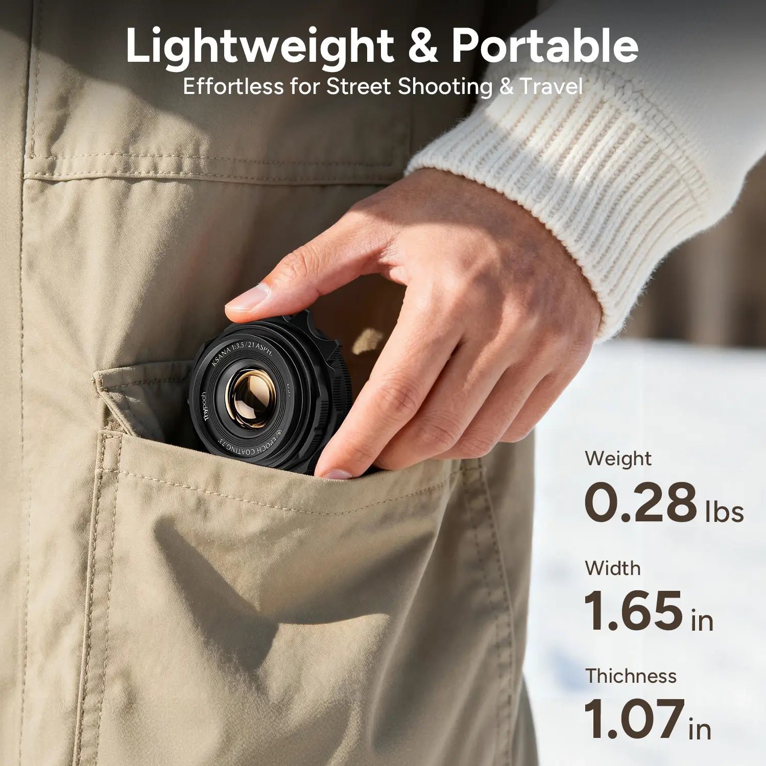 Ksana 21mm f3.5 Full-Frame for M-Mount Cameras Thypoch