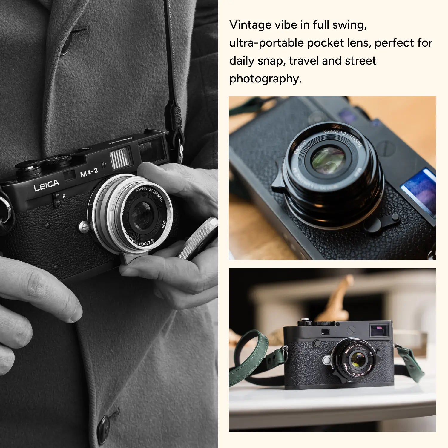 Ksana 35mm f/2 Full-Frame for M-Mount Cameras Thypoch