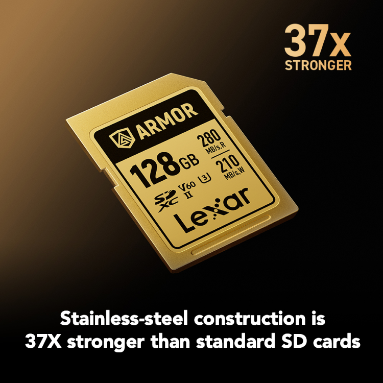 Lexar® ARMOR GOLD SDXC™ UHS-II Card Thypoch