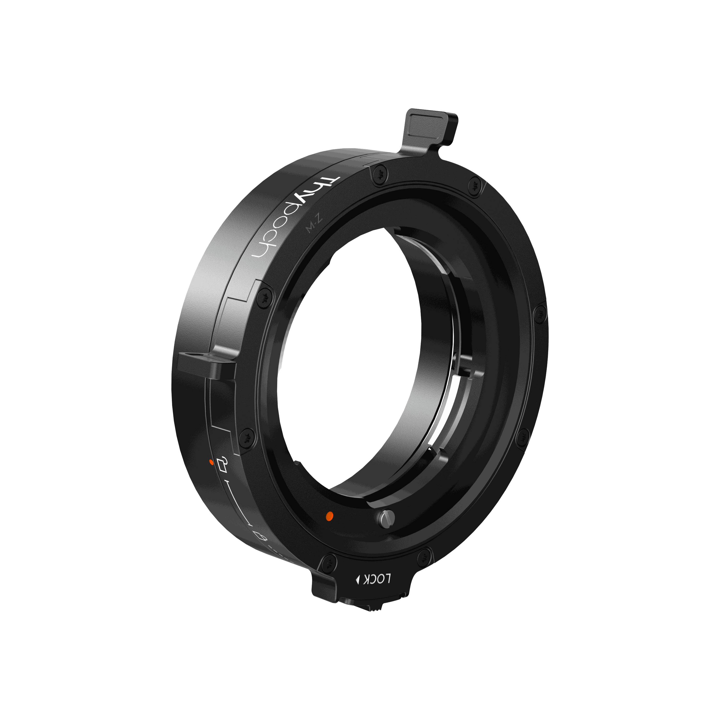 Thypoch manual M lens adapter ring compatible with Cooke SP3, Leitz M0.8, and Leica M lenses, durable aerospace-grade aluminum with dual-lock design for Canon RF cameras
