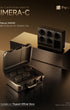 Custom foam insert for Simera-C with slots for filters, adapters, and tools; Pelican case not included.