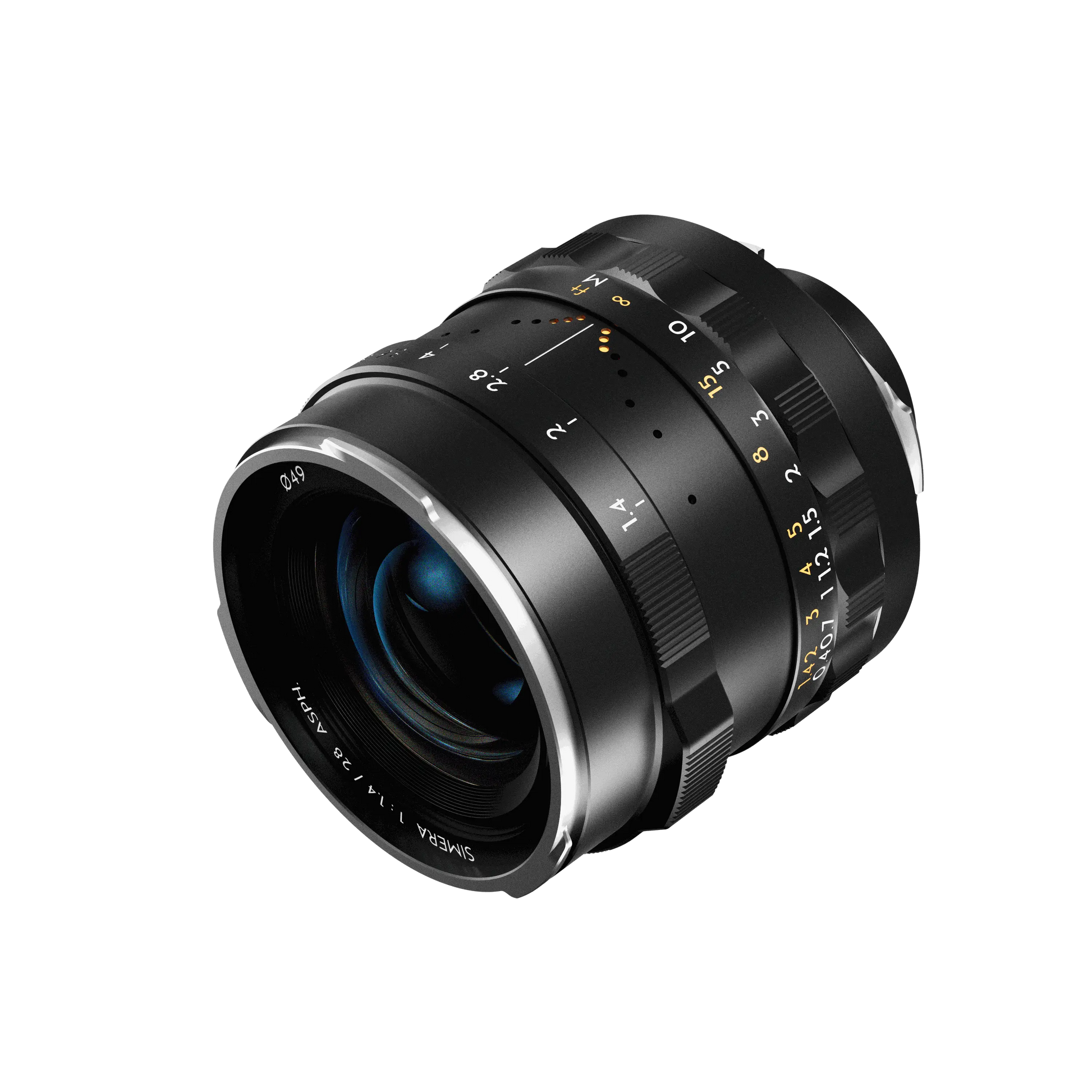 Manual Camera Lens Black