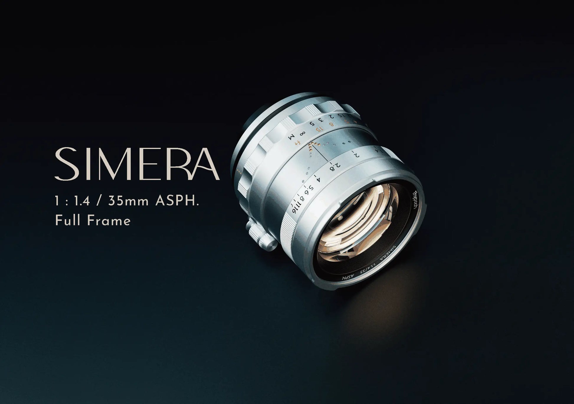 Simera 35mm Camera Lens F1.4 Large Aperture Manual Lenses for Z/E Simera 35mm Camera Lens F1.4 Large Aperture Manual Lenses for Z/E