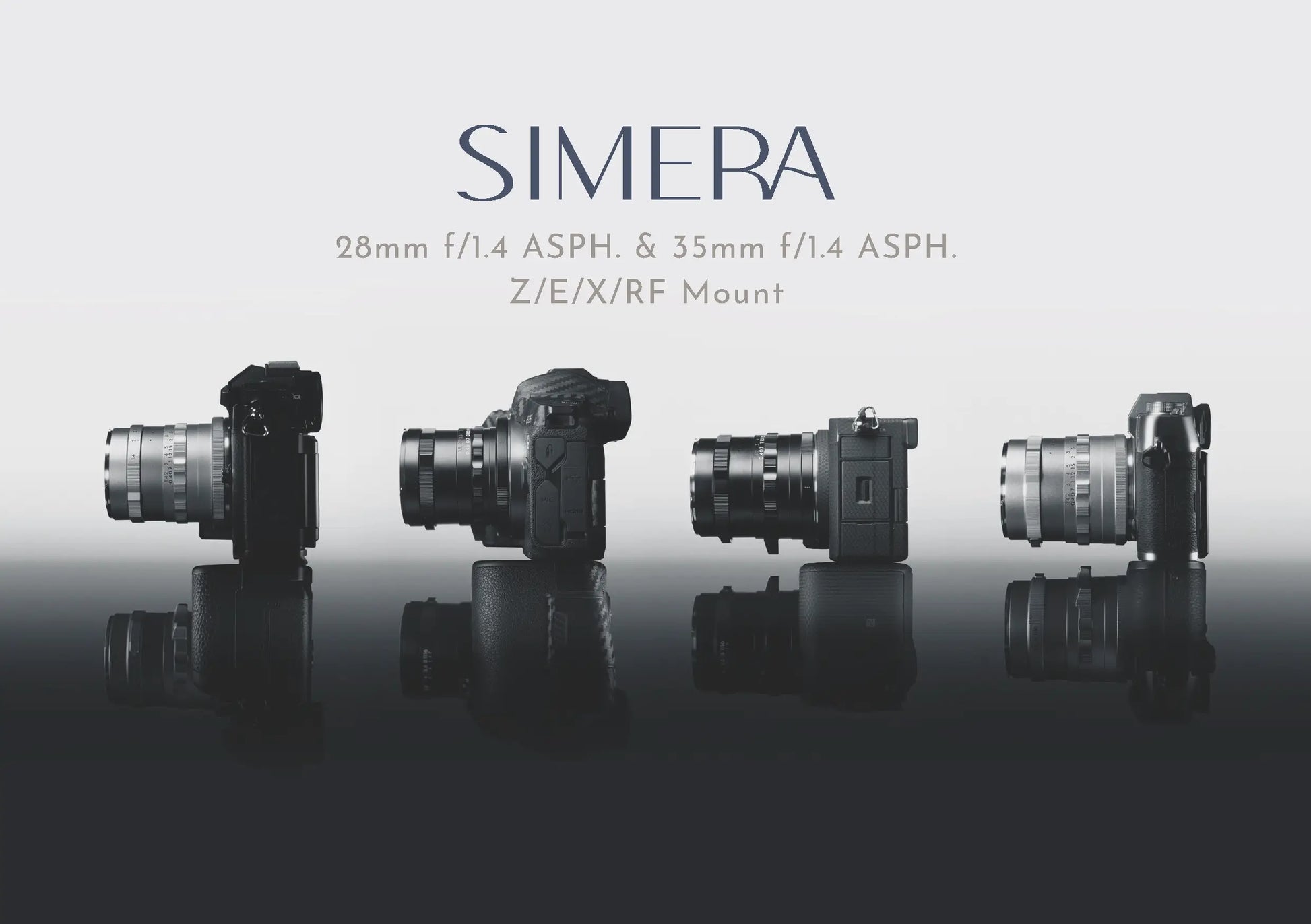Simera 28mm F1.4 Manual Lens for Sony, Nikon, Fujifilm, Canon Z/E Simera 28mm F1.4 Manual Lens for Sony, Nikon, Fujifilm, Canon Z/E