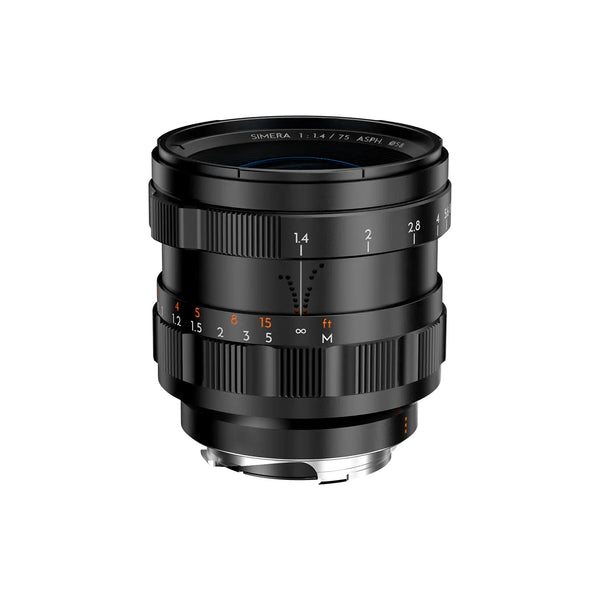 【美品】Thypoch SIMERA 75mm f/1.4 ASPH. ライカM Thypoch Simera 75mm F1.4 Leica M Mount Manual Camera Lens