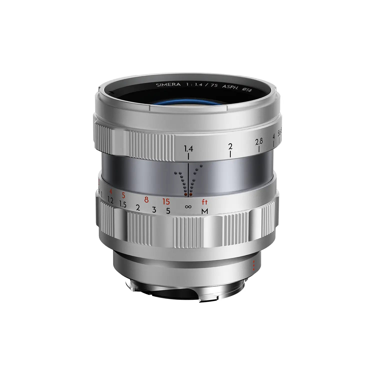 Simera 75mm f/1.4 M Mount Full frame Manual Lens Thypoch
