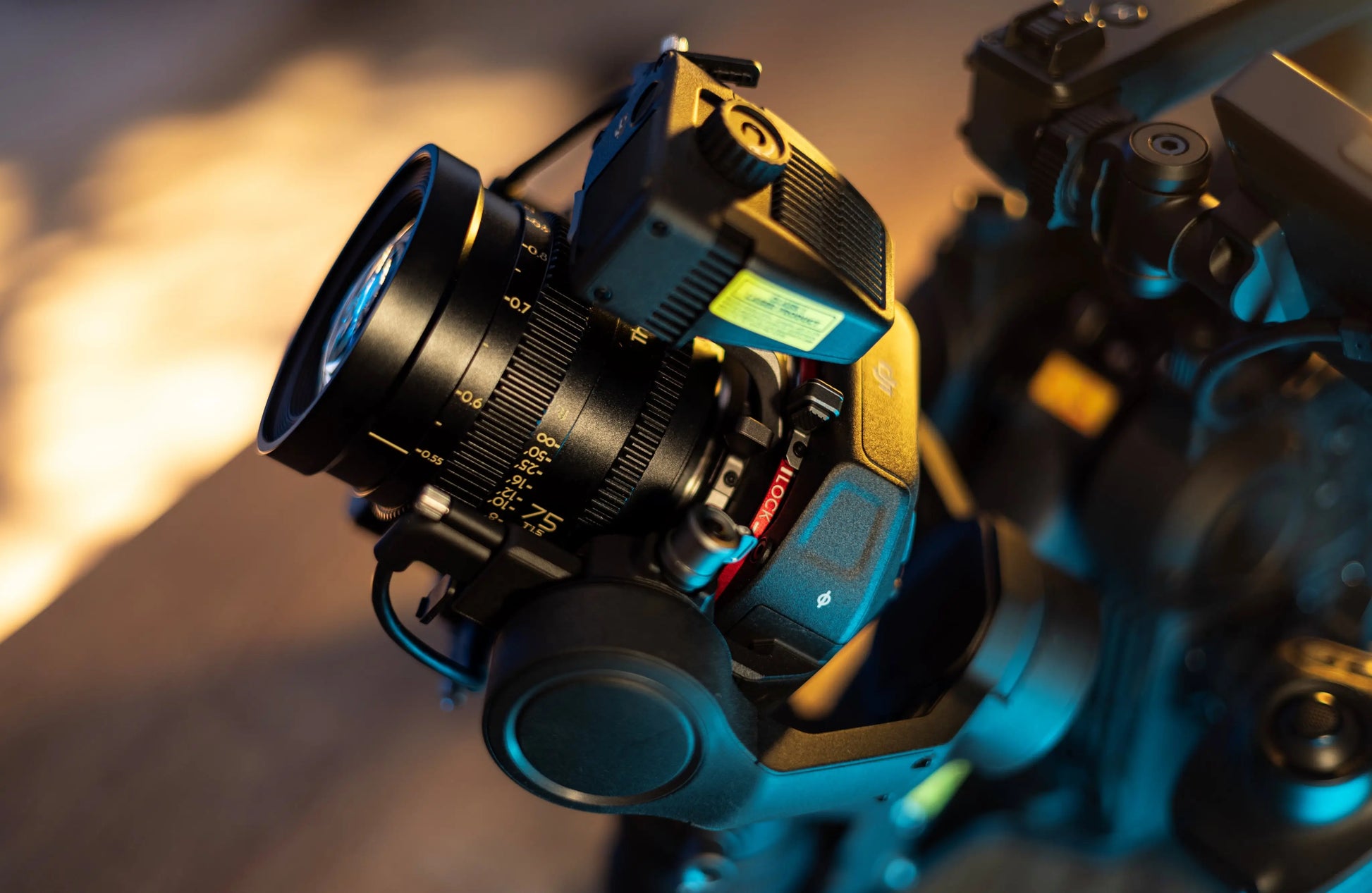 Camera Lens Detailed display