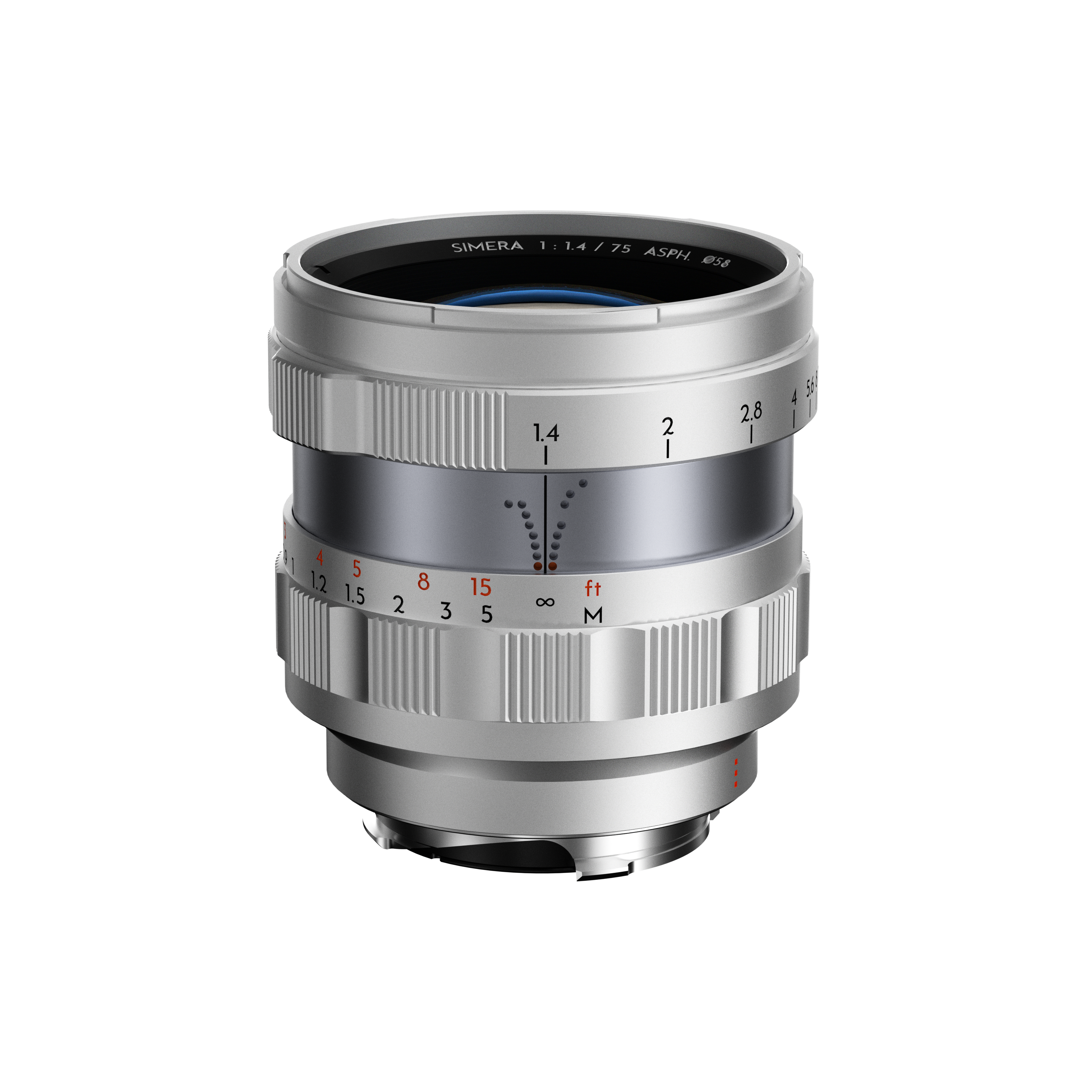 Simera 75mm f/1.4 M Mount