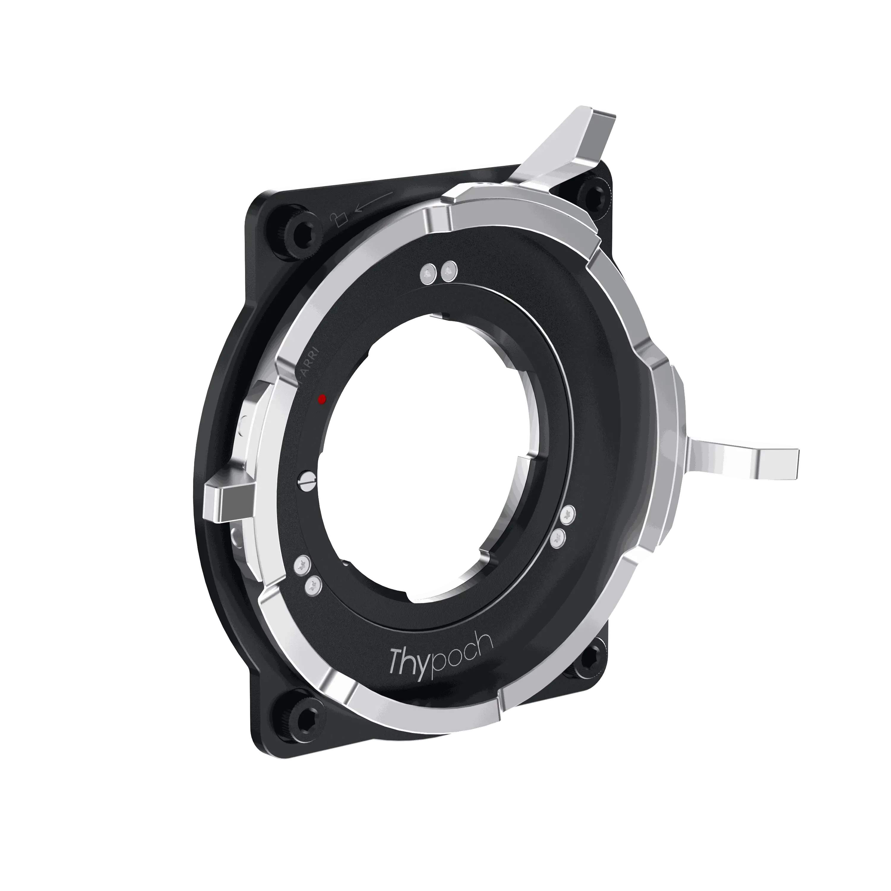 Thypoch Manual M lens adapter ring compatible with Cooke SP3, Leitz M0.8, Leica M lenses, and Canon RF cameras, durable aerospace aluminum construction with dual-lock design.